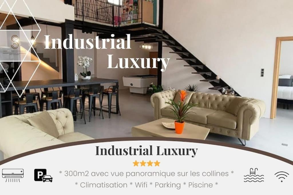 Industrial Luxury Nimes & Arles Villa Beaucaire  Dış mekan fotoğraf